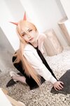 [COSPLAY] 爆机少女喵小吉 - 电锯人-帕瓦 [74P1V-368MB]