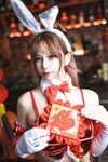 [COSPLAY] 抱走莫子aa 兔色撩人