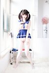 [COSPLAY] 阿雪雪 - 连体水手服 好友小惊喜 [76P-903MB]