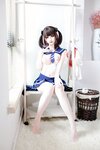 [COSPLAY] 阿雪雪 - 连体水手服 好友小惊喜 [76P-903MB]