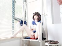 [COSPLAY] 阿雪雪 - 连体水手服 好友小惊喜 [76P-903MB]