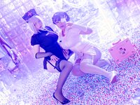 [COSPLAY] 皮皮奶x喵零 双人写真 vol.01 万圣节 邪恶护士 [60P-1.09GB]