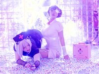 [COSPLAY] 皮皮奶x喵零 双人写真 vol.01 万圣节 邪恶护士 [60P-1.09GB]