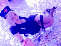 [COSPLAY] 皮皮奶x喵零 双人写真 vol.01 万圣节 邪恶护士 [60P-1.09GB]