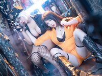 [COSPLAY] 皮皮奶x喵零 双人写真 vol.03 警与匪 [60P-0.98GB]