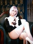 [COSPLAY] 嫣嫣子 vol.10 痴-修女  (NuN)