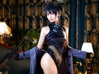 [COSPLAY] 嫣嫣子 vol.01 碧蓝档案 妃咲 (BlueArchive キサキ)