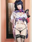 [COSPLAY] HERESY-原ネ 申・淫ぱくと・五／雷電将軍[161P-216MB]