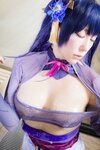 [COSPLAY] HERESY-原ネ 申・淫ぱくと・五／雷電将軍[161P-216MB]