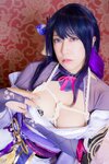 [COSPLAY] HERESY-原ネ 申・淫ぱくと・五／雷電将軍[161P-216MB]