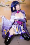 [COSPLAY] HERESY-原ネ 申・淫ぱくと・五／雷電将軍[161P-216MB]