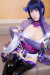 [COSPLAY] HERESY-原ネ 申・淫ぱくと・五／雷電将軍[161P-216MB]