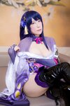 [COSPLAY] HERESY-原ネ 申・淫ぱくと・五／雷電将軍[161P-216MB]