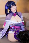 [COSPLAY] HERESY-原ネ 申・淫ぱくと・五／雷電将軍[161P-216MB]