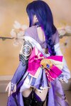 [COSPLAY] HERESY-原ネ 申・淫ぱくと・五／雷電将軍[161P-216MB]