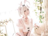 [COSPLAY] 皮皮奶 Vol.27 粉色兔兔 [71P-1.65GB]
