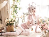 [COSPLAY] 皮皮奶 Vol.27 粉色兔兔 [71P-1.65GB]
