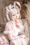 [COSPLAY] 皮皮奶 Vol.27 粉色兔兔 [71P-1.65GB]