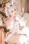 [COSPLAY] 皮皮奶 Vol.27 粉色兔兔 [71P-1.65GB]