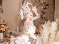 [COSPLAY] 皮皮奶 Vol.27 粉色兔兔 [71P-1.65GB]