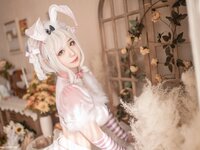 [COSPLAY] 皮皮奶 Vol.27 粉色兔兔 [71P-1.65GB]
