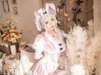 [COSPLAY] 皮皮奶 Vol.27 粉色兔兔 [71P-1.65GB]
