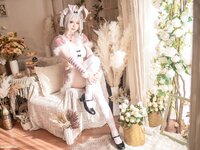 [COSPLAY] 皮皮奶 Vol.27 粉色兔兔 [71P-1.65GB]
