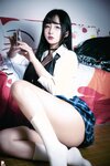[PINK RIBBON] Jina - 지나의 교복 생활 Dark ver