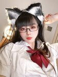 [COSPLAY] 九言 - 猫耳娘的裙底 [36P5V-422MB]