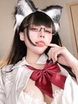 [COSPLAY] 九言 - 猫耳娘的裙底 [36P5V-422MB]