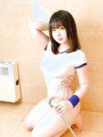 [COSPLAY] 皮皮奶 - 高叉体操服 [82P1V-341MB]