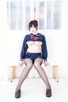 [COSPLAY] 皮皮奶 - 黄金内衣JK [50P10V-551MB]