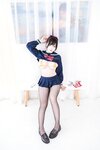 [COSPLAY] 皮皮奶 - 黄金内衣JK [50P10V-551MB]