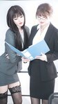[COSPLAY] 鹿八岁 - 女上司和女下属 [70P3V-1.01GB]