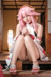 [COSPLAY] 九言 - 八重神子 [51P7V-814MB]