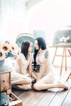 【JVID】2022.05.01 飄飄 妍妍 百合花神の美少女 最色色嘗試 辰辰特別客串！色色最大突破
