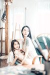 【JVID】2022.05.01 飄飄 妍妍 百合花神の美少女 最色色嘗試 辰辰特別客串！色色最大突破