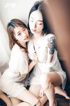 【JVID】2022.05.01 飄飄 妍妍 百合花神の美少女 最色色嘗試 辰辰特別客串！色色最大突破