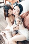 【JVID】2022.05.01 飄飄 妍妍 百合花神の美少女 最色色嘗試 辰辰特別客串！色色最大突破
