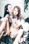 【JVID】2022.05.01 飄飄 妍妍 百合花神の美少女 最色色嘗試 辰辰特別客串！色色最大突破