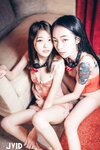 【JVID】2022.05.01 飄飄 妍妍 百合花神の美少女 最色色嘗試 辰辰特別客串！色色最大突破