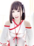 [COSPLAY] 皮皮奶 - 高叉巫女 [73P1V-221MB]