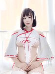 [COSPLAY] 皮皮奶 - 高叉巫女 [73P1V-221MB]