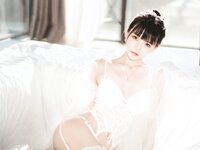 [Cosplay] Cherry Neko 桜桃喵 – 白纱糖