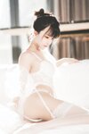 [Cosplay] Cherry Neko 桜桃喵 – 白纱糖