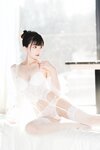[Cosplay] Cherry Neko 桜桃喵 – 白纱糖