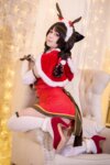 [Cosplay] Yoshinobi - Ooshio Xmas (Azur Lane)
