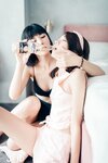 【JVID】2021.08.02 妍妍X果寶寶 姉妹の液