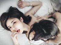【JVID】2021.04.07 我朋友的色妹妹???? 米恩+妍妍 米恩情慾大突破❤️ 這本真的很厲害!太棒了啊!!
