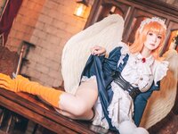 [Cosplay] Shimo 霜月- Meidri メイドリー (異種族レビュアーズ)